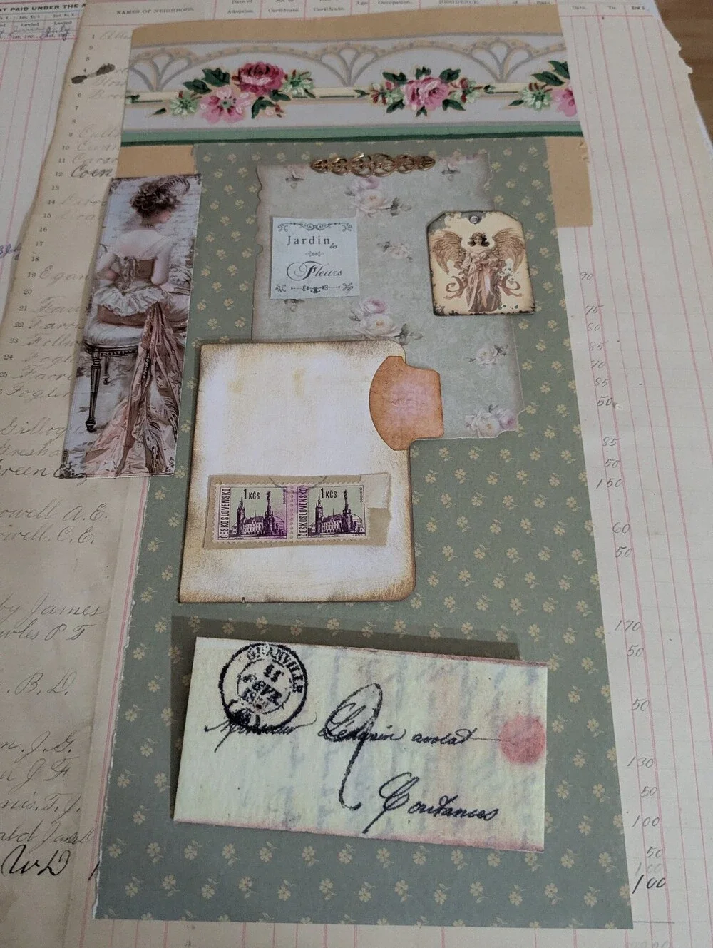 antique and handmade green envy